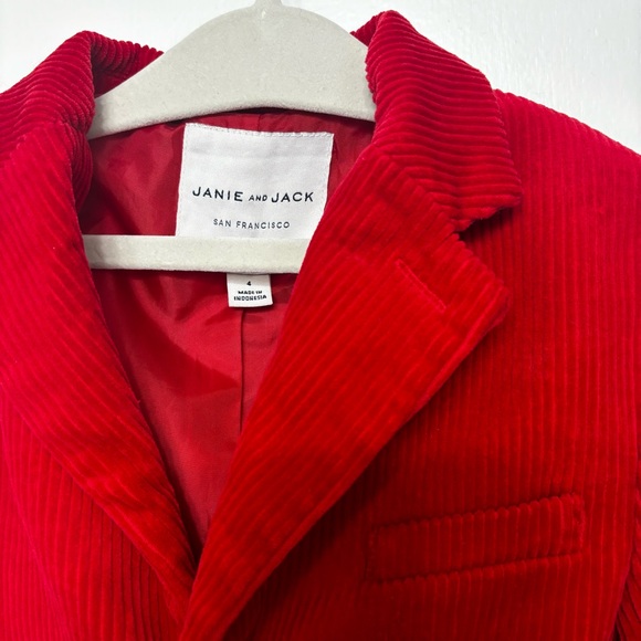 Janie and Jack red blazer - Picture 3 of 3